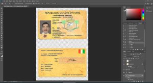 Cote Divoire id card