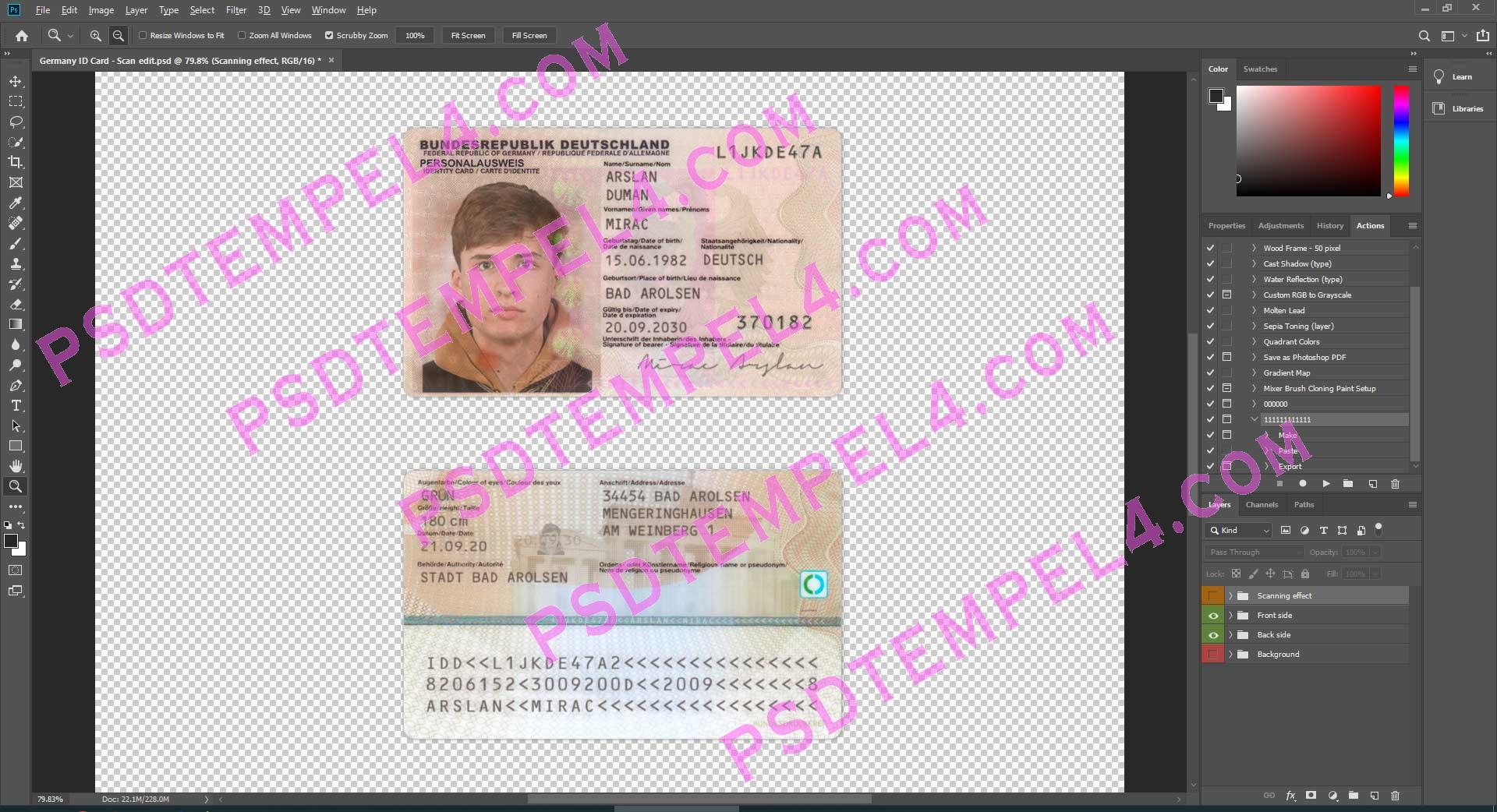 Germany id card - Version 4
