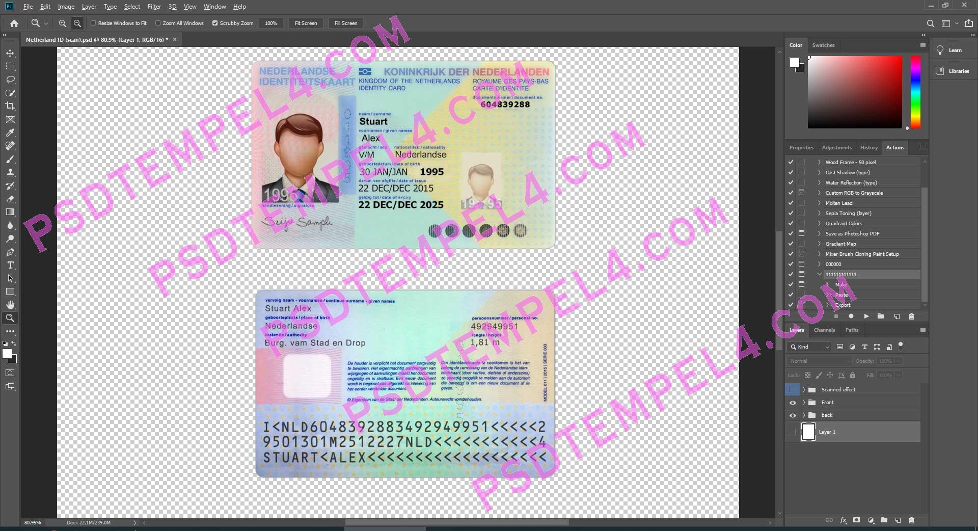 Netherlands id card