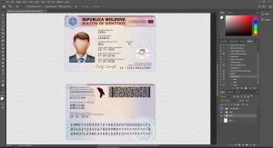 Moldova id card