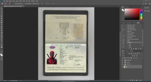 Belgium Passport - version 1