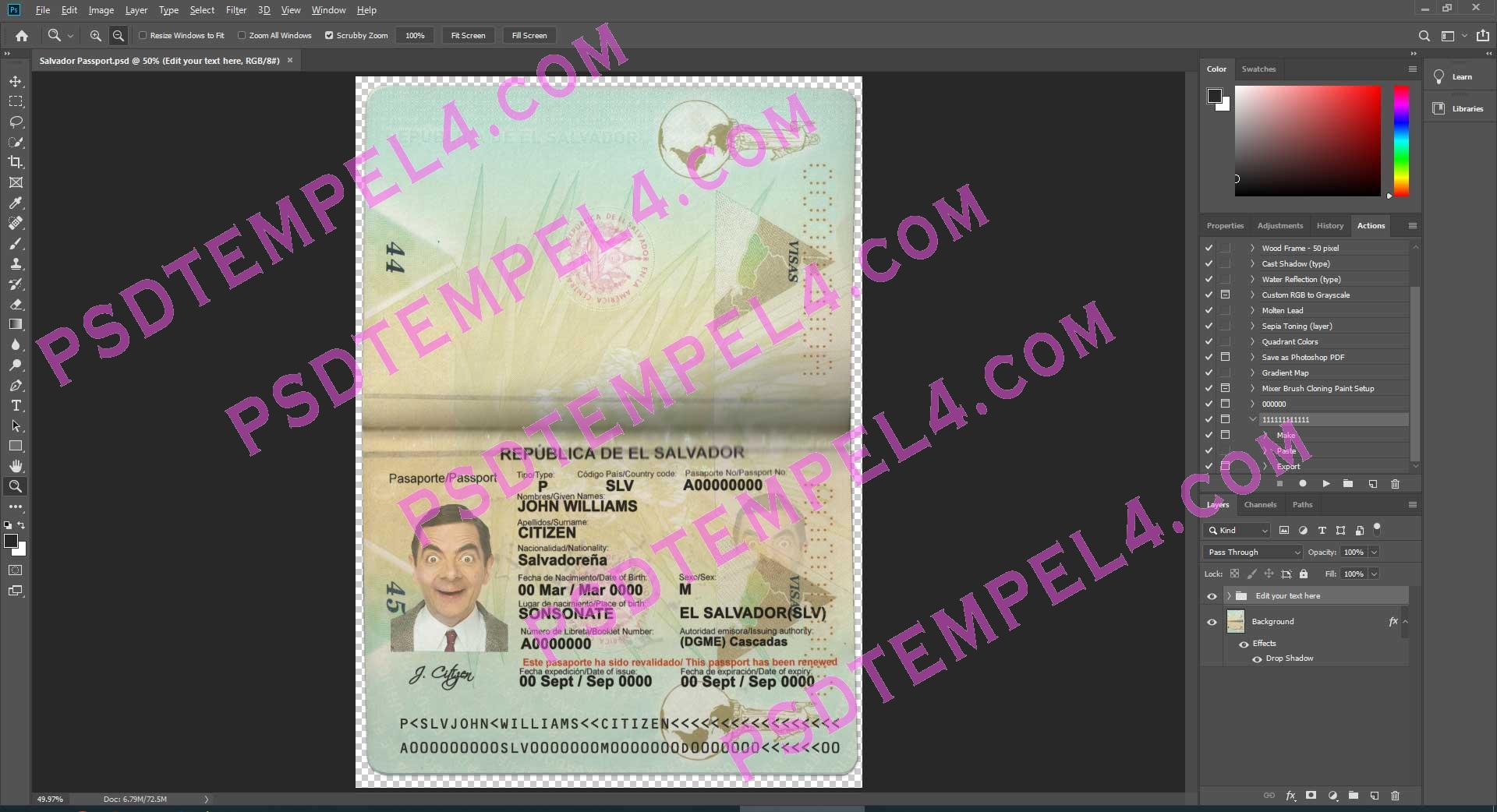 El Salvador Passport