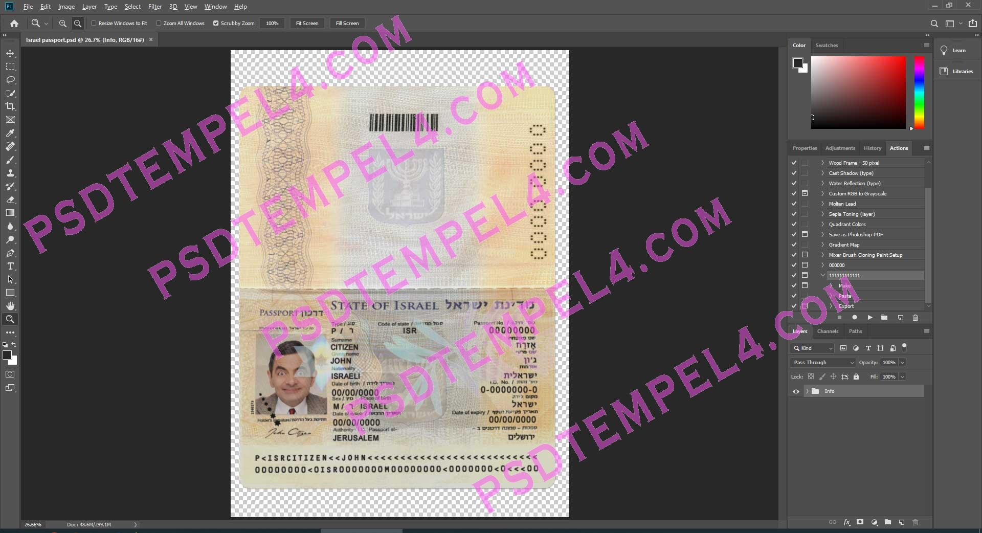 Israel Passport