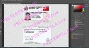 Tonga Driver License