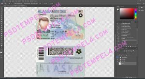 USA Alaska Driver License