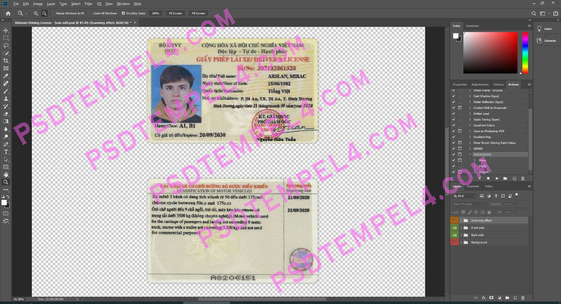 Vietnam Driver License