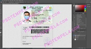 USA Oklahoma Driver License