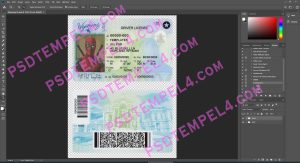 USA Wyoming Driver License