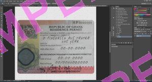 GHANA residence permit