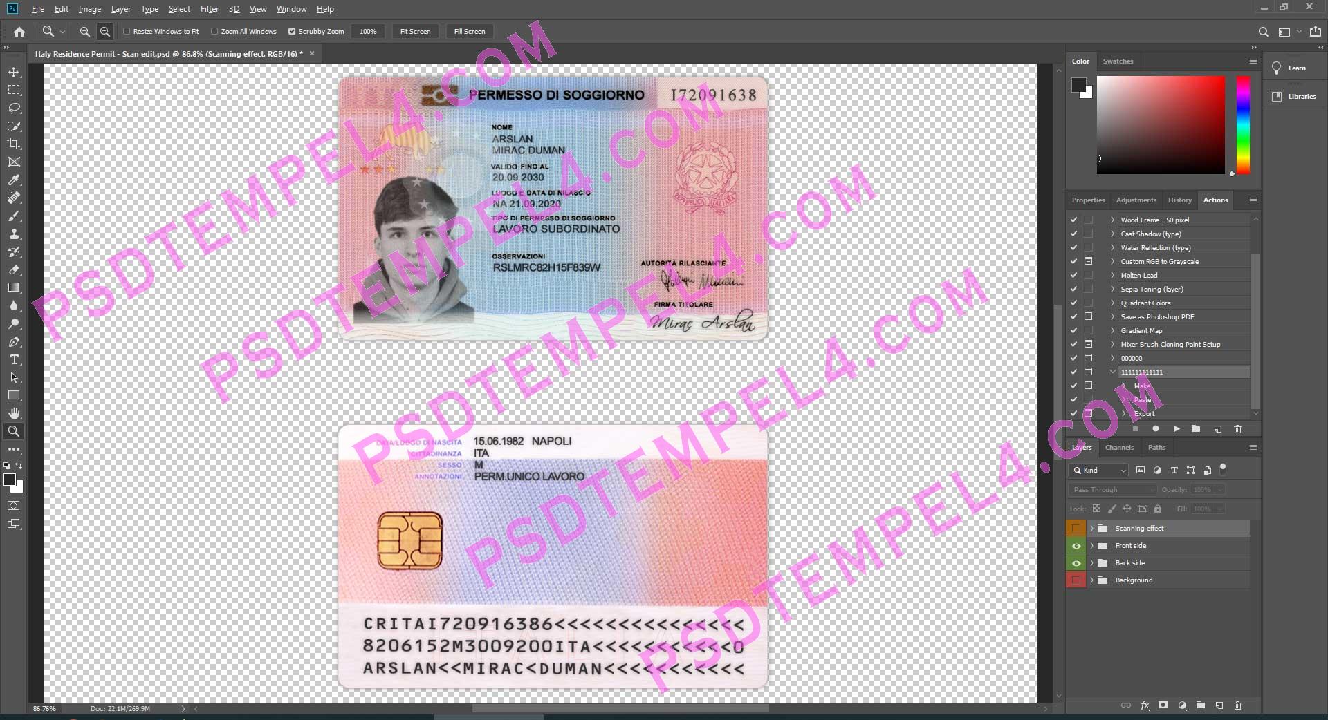 Italy residence resident permit - 3 version - Image 2