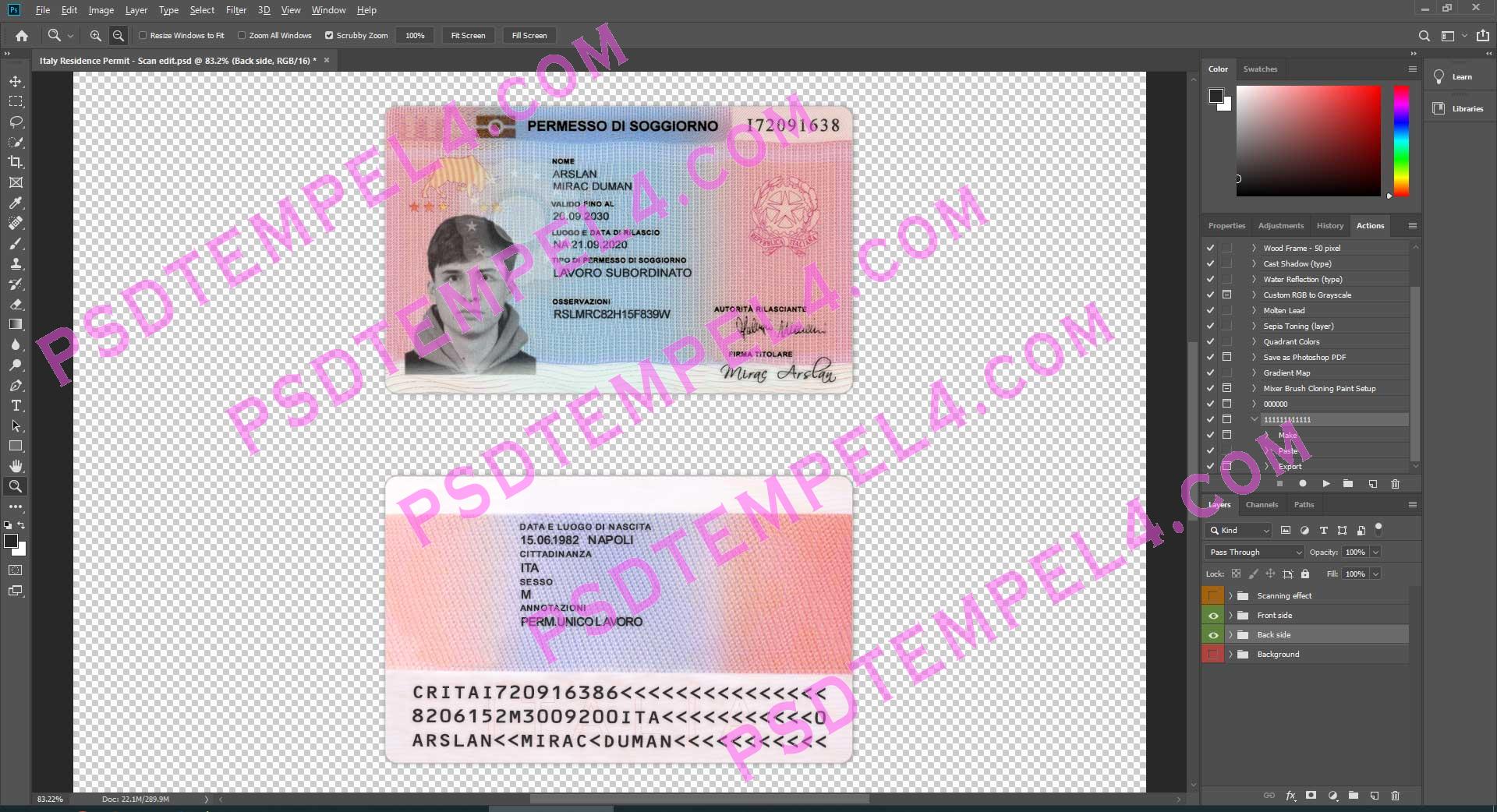 Italy residence resident permit - 3 version - Image 3