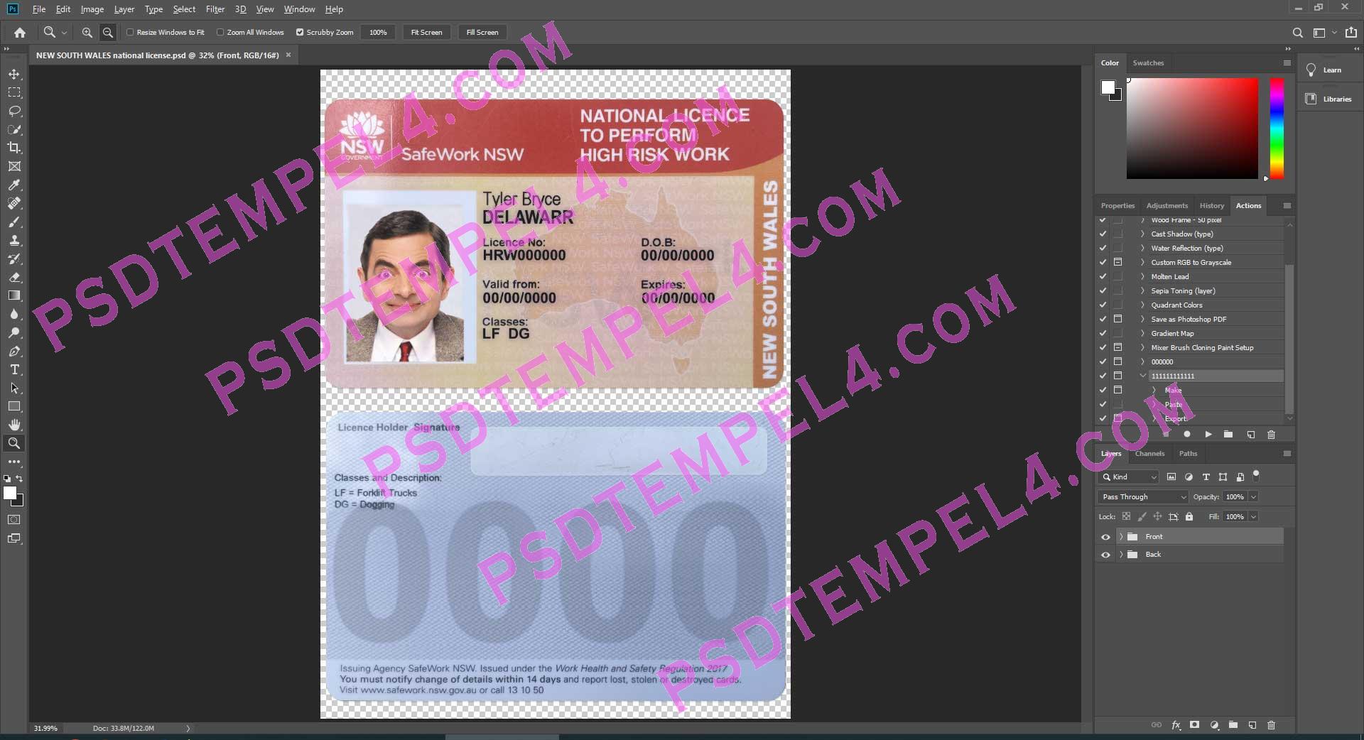 Australia NSW New South Wales V1