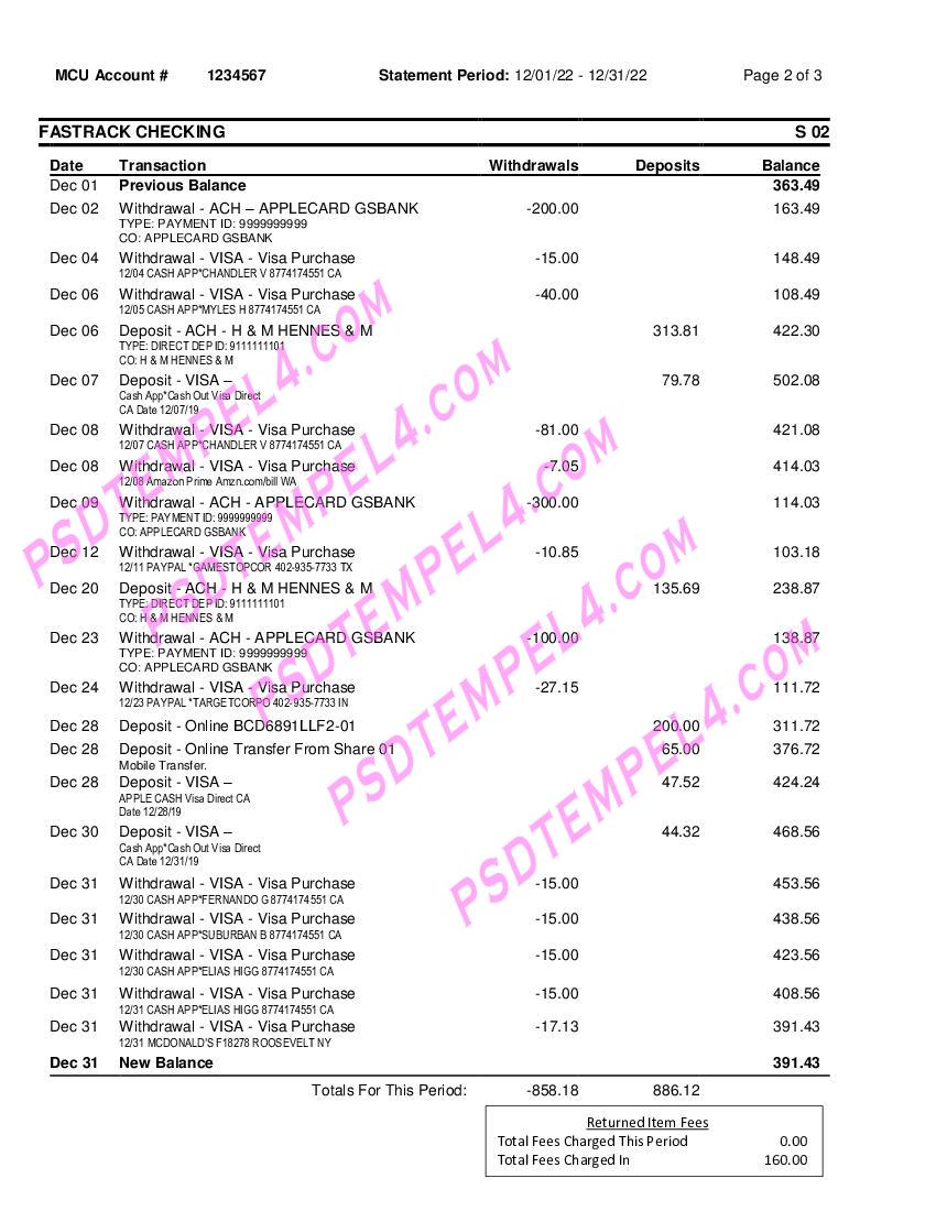 USA New York MCU utility bill 3pages