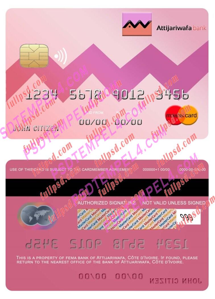 Cote dIvoire Attijariwafa bank Mastercard PSD