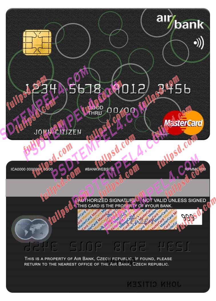 Czech Air Bank Mastercard PSD
