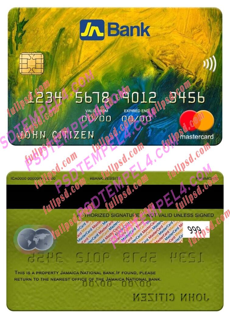Jamaica National Bank Mastercard PSD