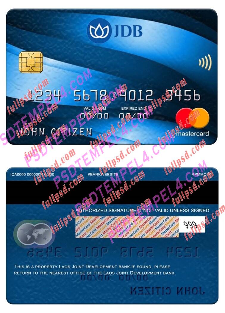 Laos Joint Development Bank Mastercard PSD
