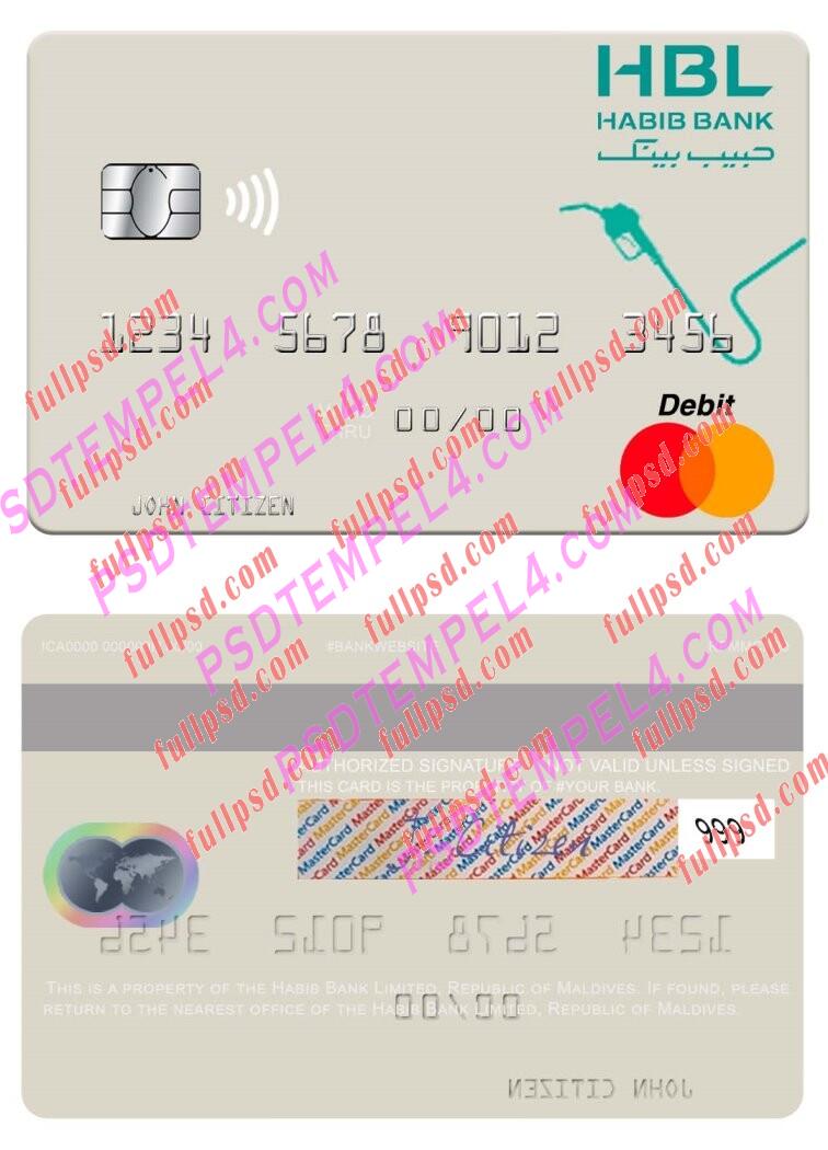 Maldives Habib Bank Limited Mastercard PSD