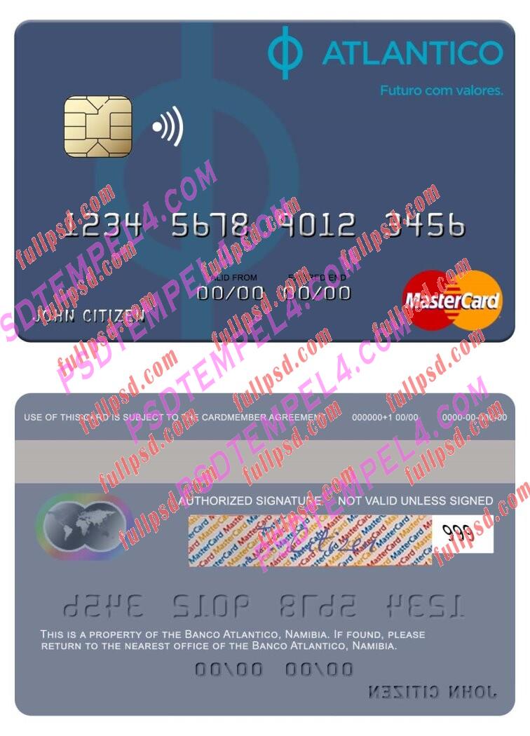 Namibia Banco Atlantico Mastercard PSD