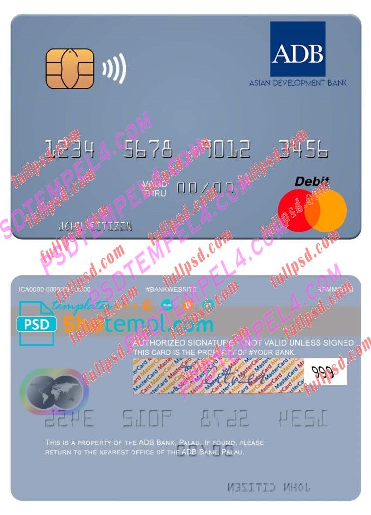 Palau ADB Bank Mastercard PSD