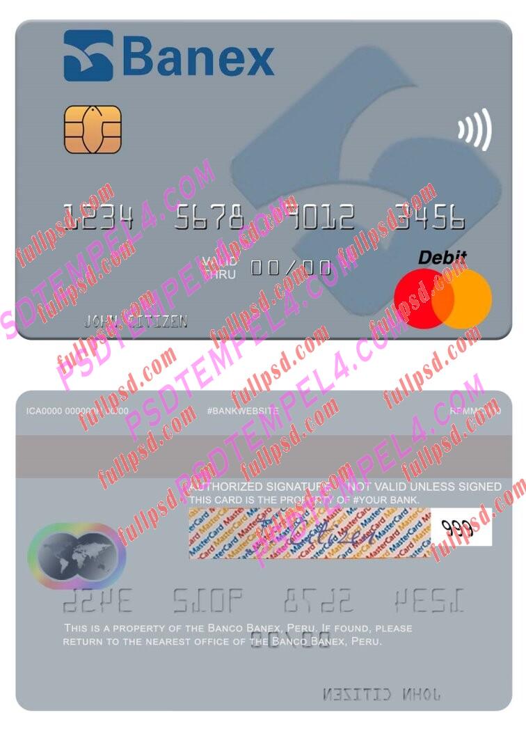 Peru Banco de Comercio Mastercard PSD