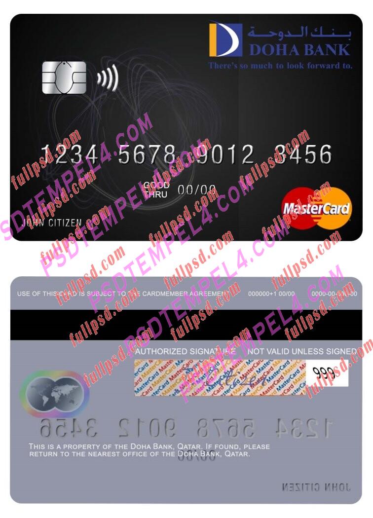 Qatar Islamic Bank Mastercard PSD