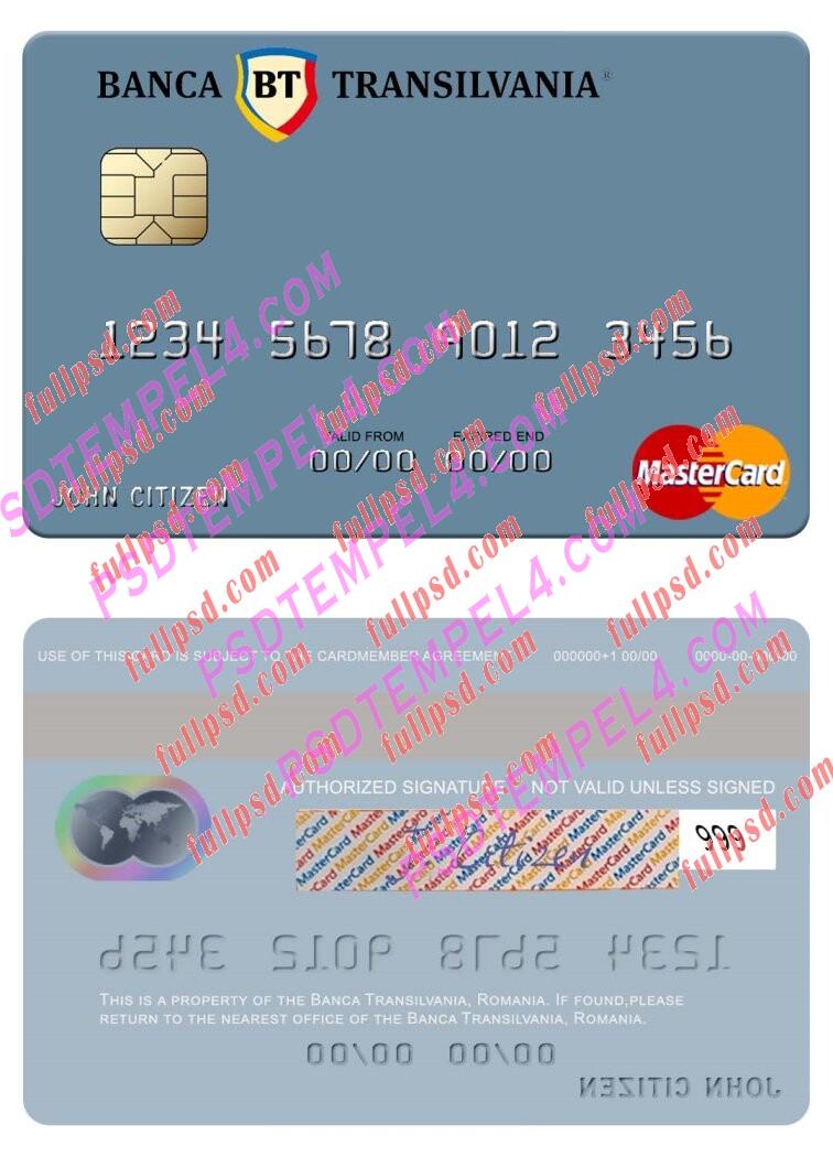Romania Garanti BBVA Mastercard PSD