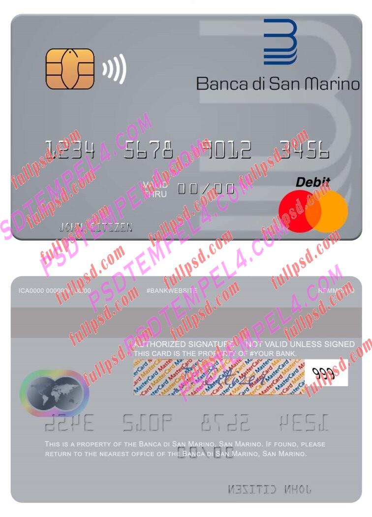 San Marino Banca Partner Mastercard PSD