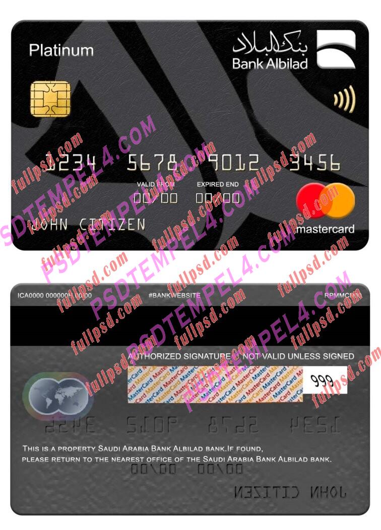 Saudi Arabia Banque Saudi Fransi bank Mastercard PSD