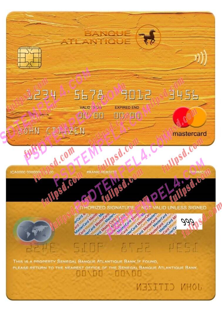 Senegal Ecobank Senegal Mastercard PSD