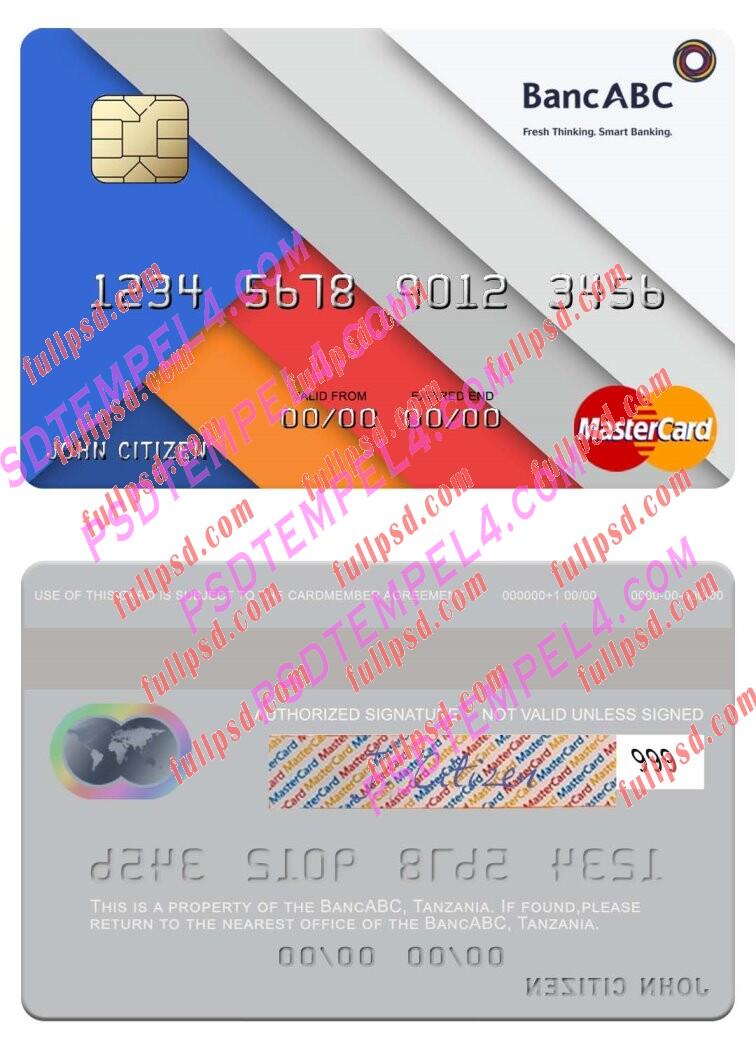 Tanzania BancABC Mastercard PSD