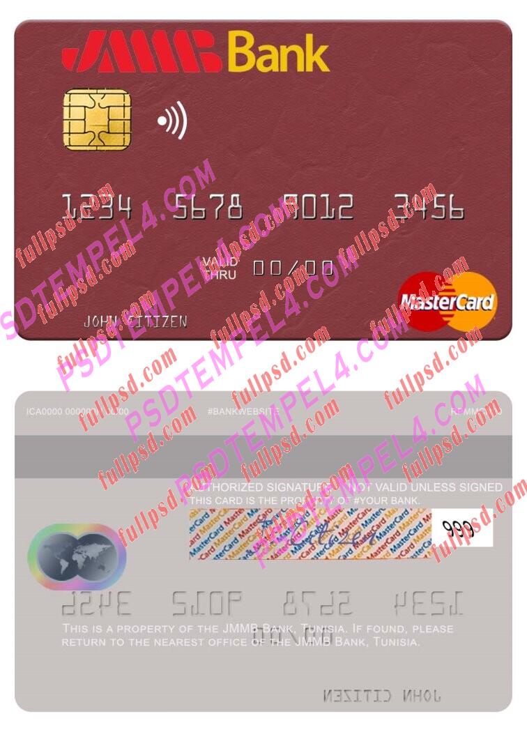 Tunisia JMMB Bank Mastercard PSD