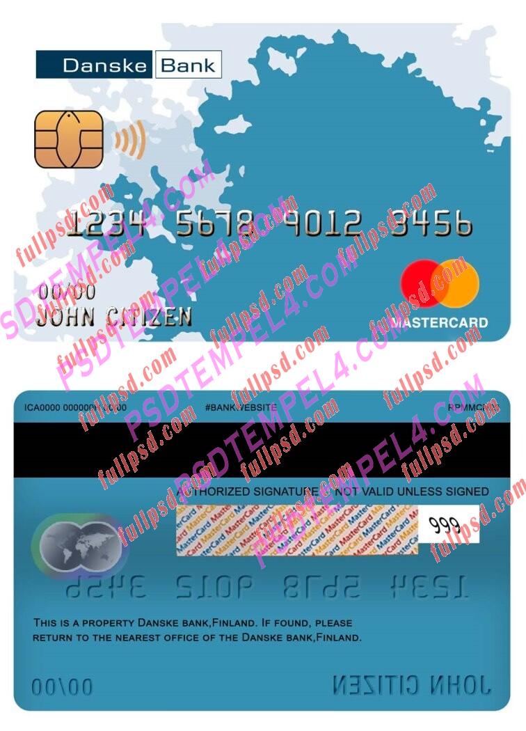 finland danske bank Mastercard PSD