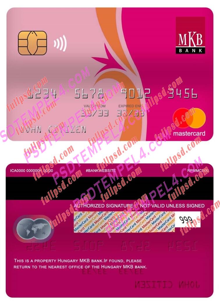 hungary mkb Mastercard PSD